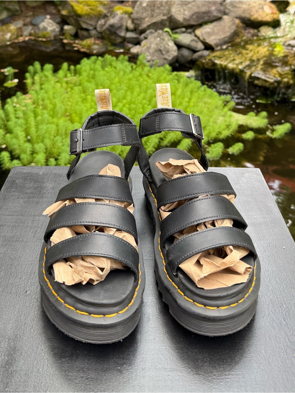 Dr. Martins Vegan Blaire Sandal SZ 9 - Picture 3 of 11